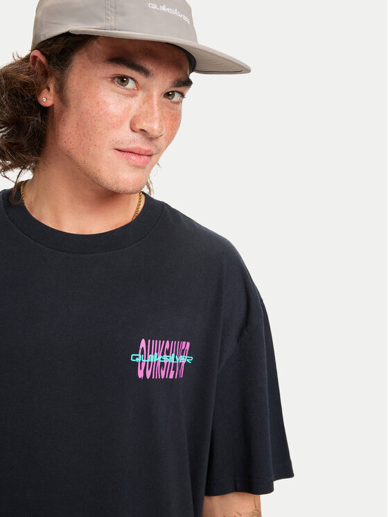 Quiksilver Quiksilver Tričko Hw Desert Paradise EQYZT08200 Čierna Comfort Fit