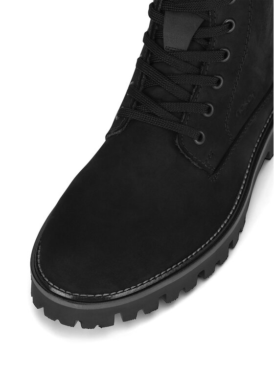 Rieker Rieker Schnürschuhe 30430-00 Schwarz