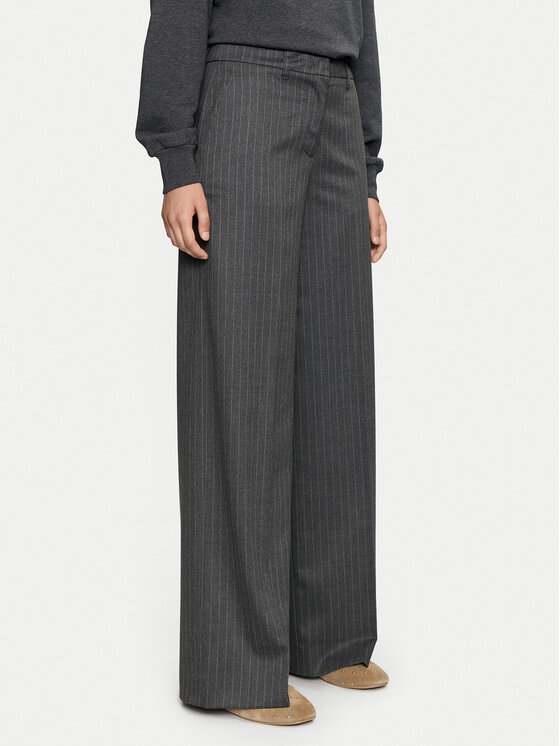 Marc O'Polo Pantaloni din material 408 0263 10417 Gri Regular Fit