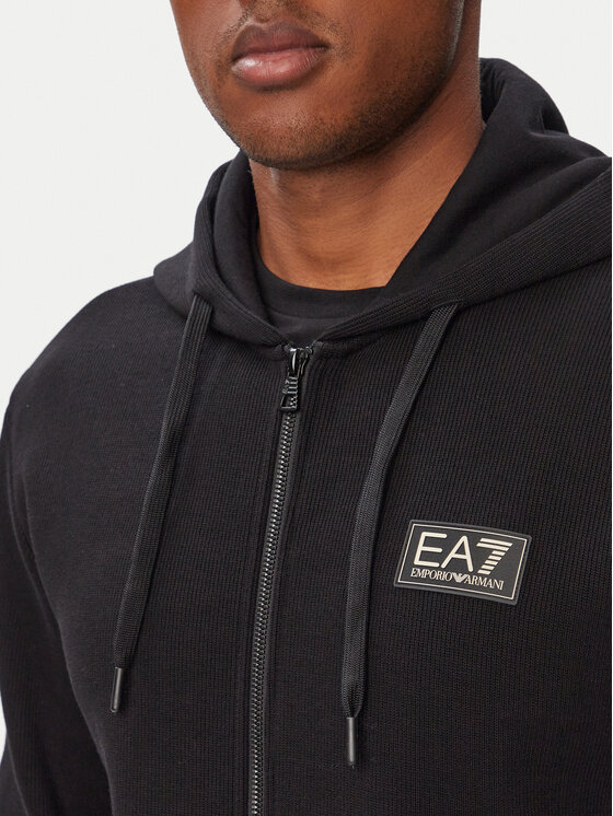 EA7 Emporio Armani EA7 Emporio Armani Mikina 7M002233 AF21822 UC001 Černá Regular Fit