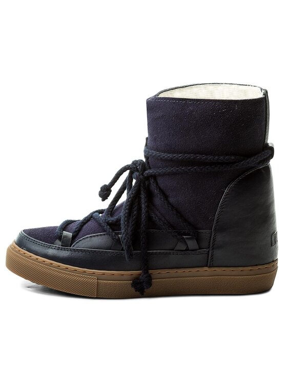Inuikii Inuikii Παπούτσια Sneaker Wedge Classic 30100 Σκούρο μπλε
