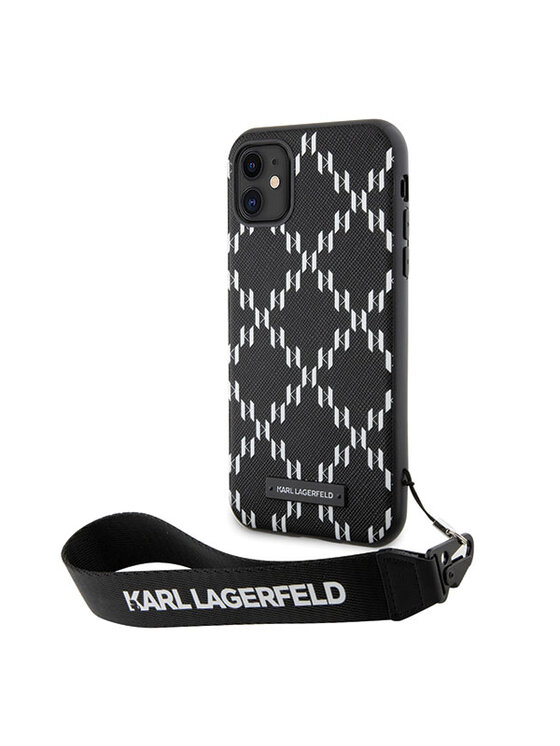 KARL LAGERFELD KARL LAGERFELD Etui na telefon iPhone 11 Czarny