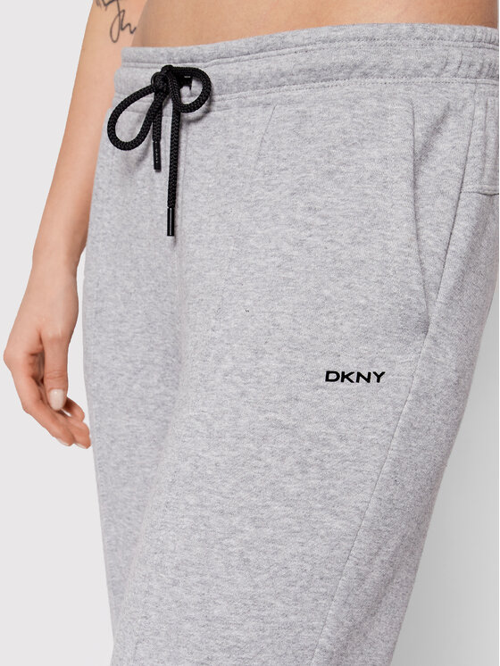 DKNY Sport DKNY Sport Spodnie dresowe DP1P2743 Szary Regular Fit