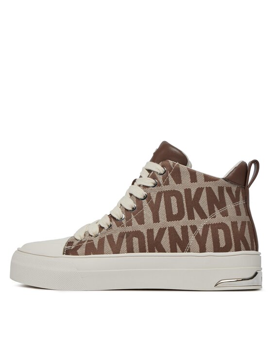 DKNY DKNY Trampki Yaser K1491518 Beżowy