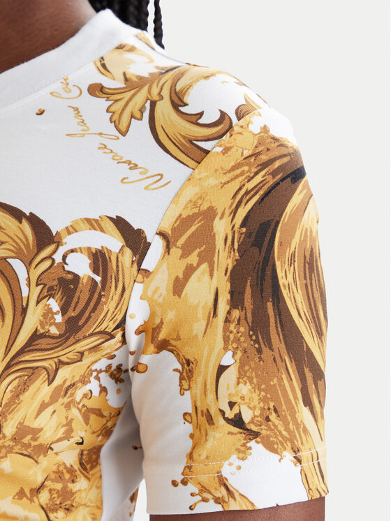 Versace Jeans Couture Versace Jeans Couture Igapäevane kleit 80HAO939 JS553 Valge Slim Fit