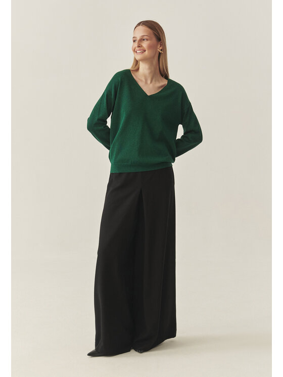 TATUUM TATUUM Sweter FLARE Zielony Classic Fit