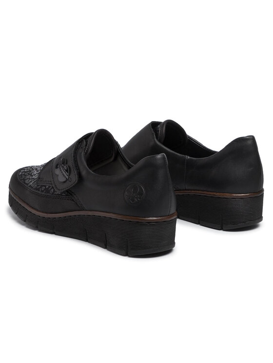 Rieker Rieker Halbschuhe 537C0-00 Schwarz