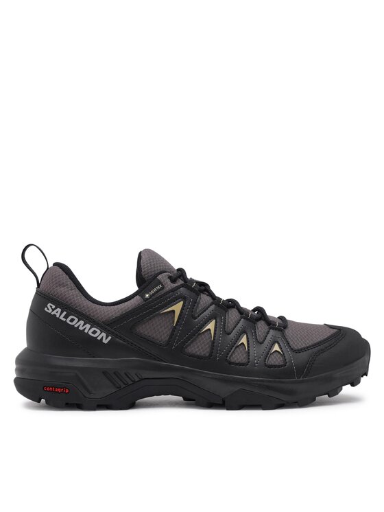 Salomon Salomon Туристически X Braze GORE-TEX L47180500 Сив