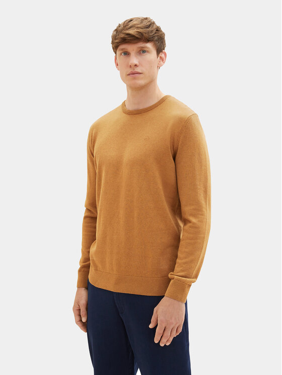 Tom Tailor Tom Tailor Megztinis 1027661 Ruda Regular Fit