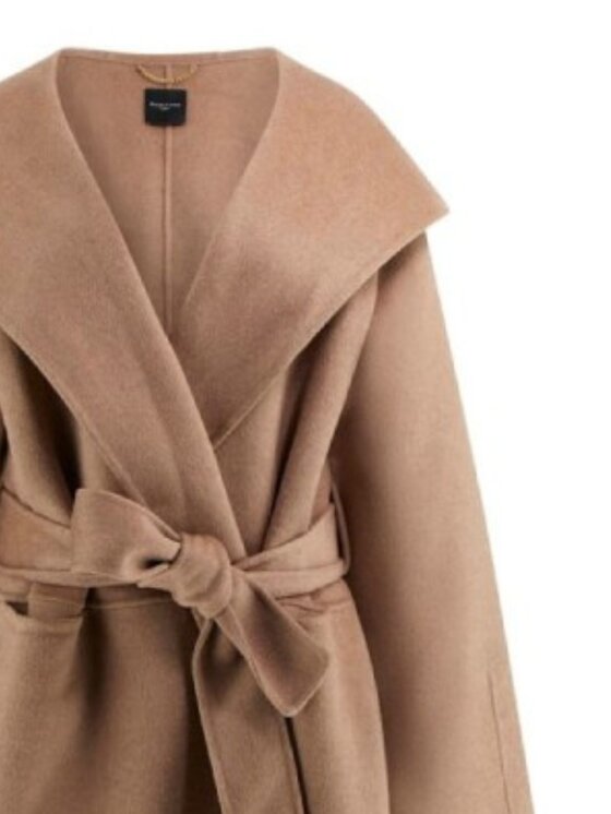 GUESS BY MARCIANO GUESS BY MARCIANO Cappotto Ella hooded belted coat Beige Regular Fit