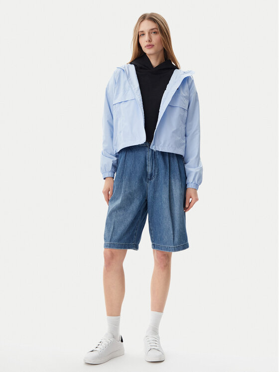 Tommy Jeans Tommy Jeans Geacă de vânt Essential DW0DW20672 Albastru celest Relaxed Fit