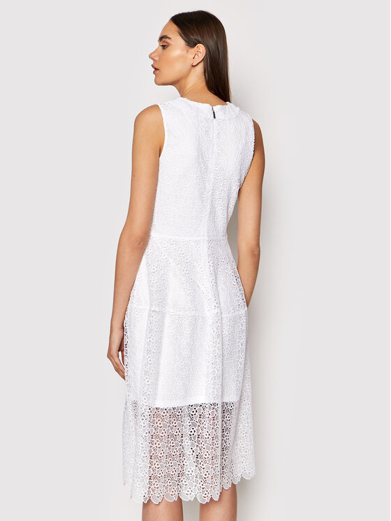 MICHAEL Michael Kors MICHAEL Michael Kors Coctailkleid MS1803Y1D0 Weiß Regular Fit