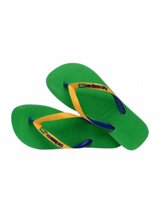 Havaianas Havaianas Σαγιονάρες brasil_mix_fc_verde-azzurro-giallo Πράσινο