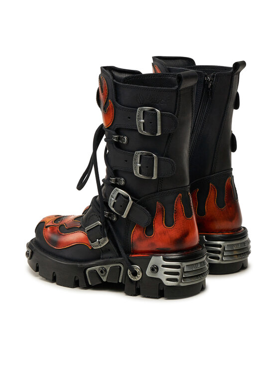 NEW ROCK NEW ROCK Bocanci M-107-S1 Negru