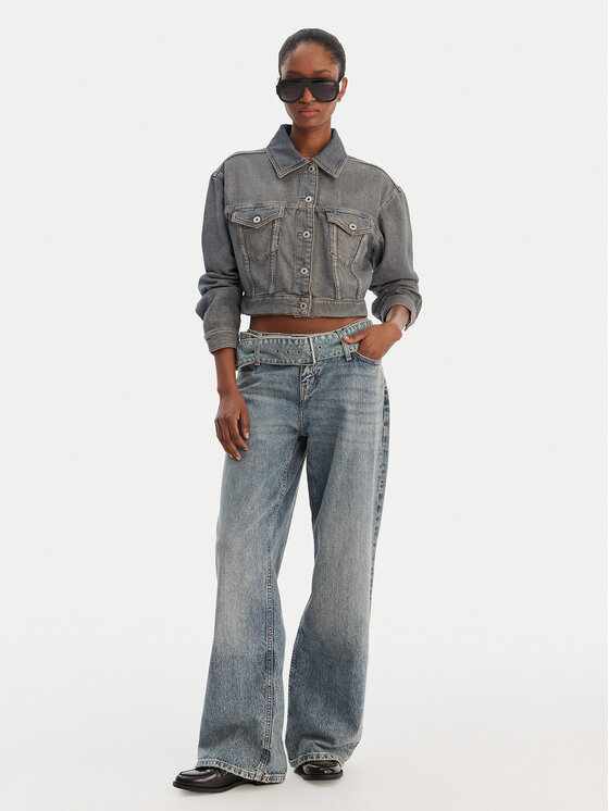 HUGO HUGO Giacca di jeans Galatea_B 50553000 Blu Oversize