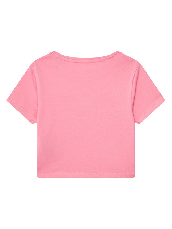 Guess Guess Тишърт J5YI08 K6YW4 Розов Regular Fit