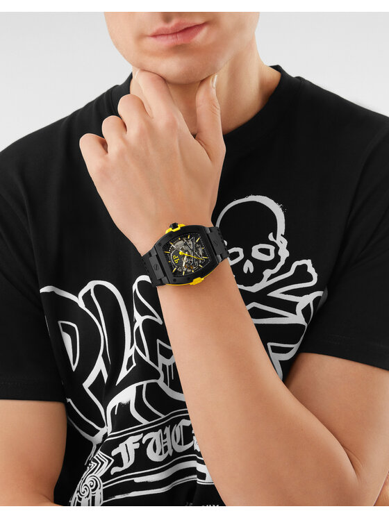 PHILIPP PLEIN PHILIPP PLEIN Zegarek 30035 Czarny