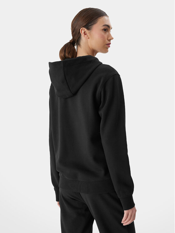 4F 4F Μπλούζα 4FWSS24TSWSF0956 Μαύρο Regular Fit