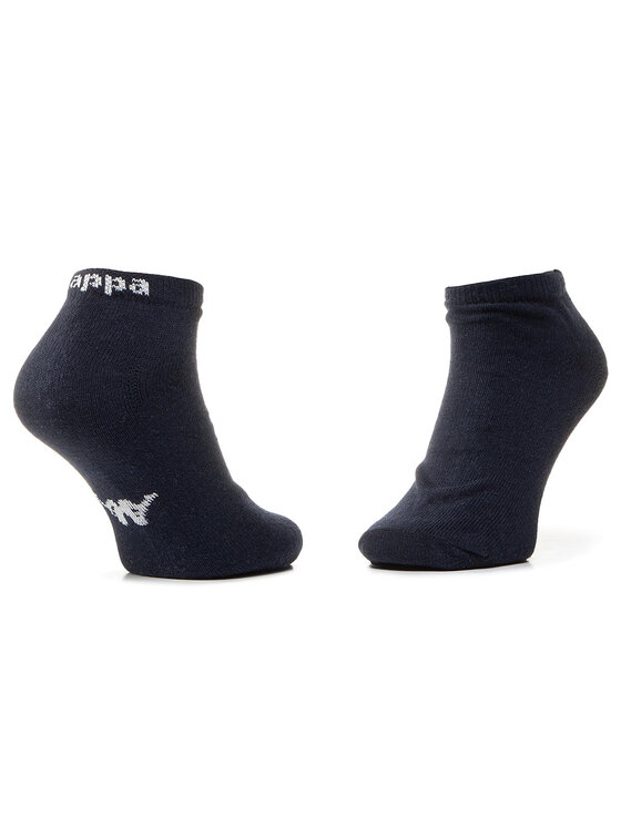 Kappa Kappa Zestaw 3 par niskich skarpet unisex 704275 Granatowy