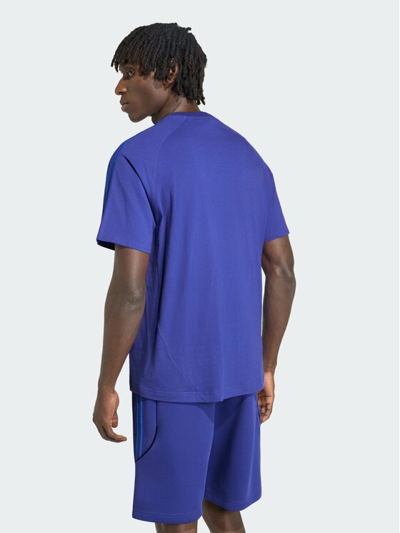 adidas adidas T-Shirt 168108 Niebieski Regular Fit