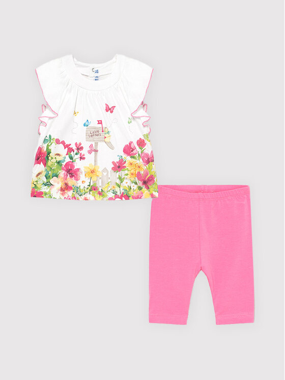 Completo maglietta e leggings 1707 Multicolore