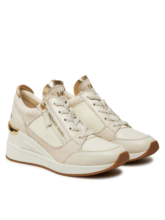 MICHAEL Michael Kors MICHAEL Michael Kors Sneakersy 43F4DBFS3L Écru