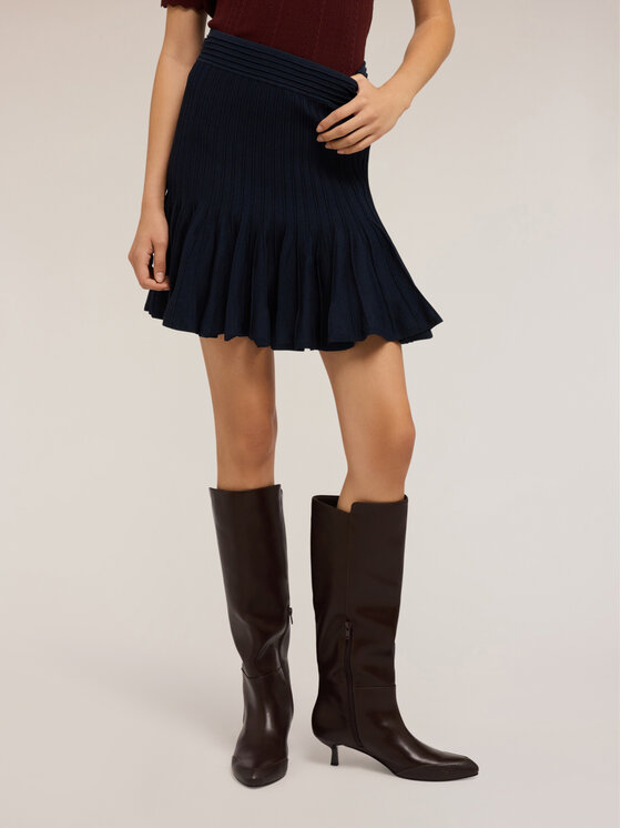 Motivi Motivi Minigonna 1665W000685N034 Blu Flare Fit