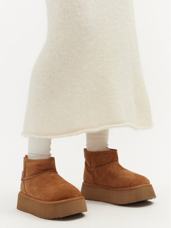 Steve Madden Steve Madden Cizme de zăpadă Campfire SM11002737 Maro