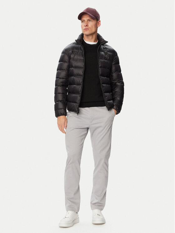 Blauer Blauer Пухено яке Belmont 26WBLUC03047 Черен Regular Fit
