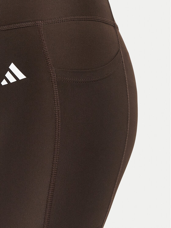 adidas adidas Pajkice Optimé Essentials Stash JZ0824 Rjava Slim Fit