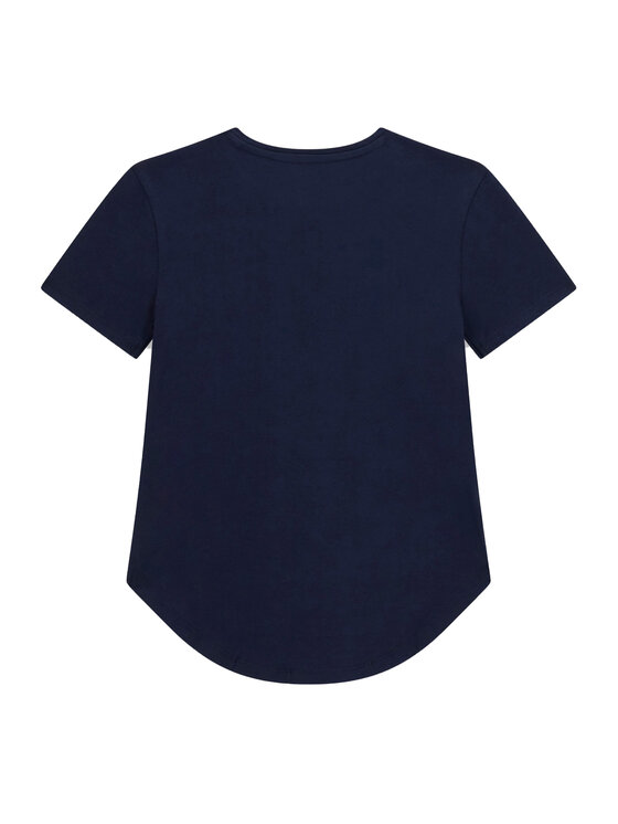 Guess Guess T-Shirt J6GI13 K6YW4 Tmavomodrá Relaxed Fit