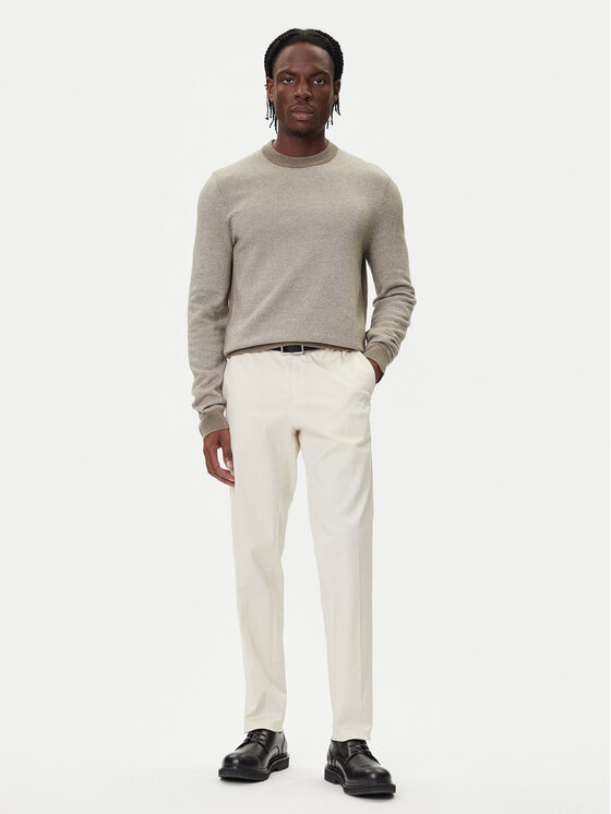 BOSS BOSS Pullover H-Hestro 50549986 Braun Regular Fit