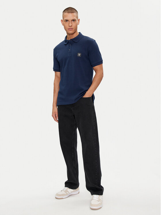 Emporio Armani Underwear Emporio Armani Underwear Polo 211804 4R460 06935 Granatowy Regular Fit
