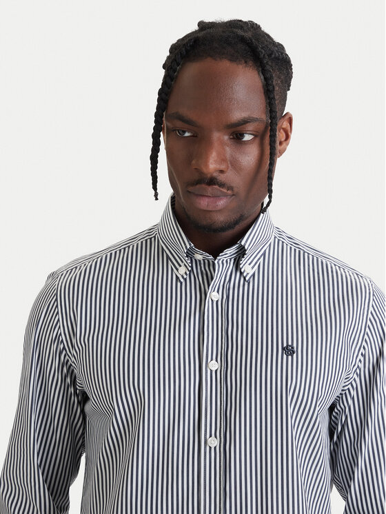 BOSS BOSS Риза H-Liam 50562048 Тъмносин Regular Fit