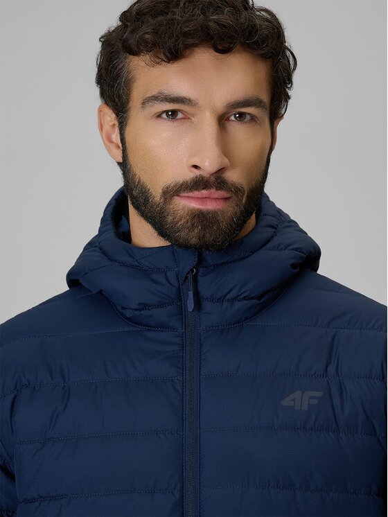 4F 4F Giacca di transizione 4FRSS26TDJAM1019-31S Blu scuro Regular Fit