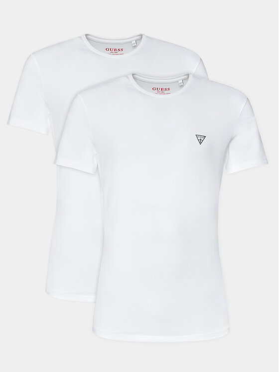 Guess Guess Póló szett U97G02 KCD31 Fehér Regular Fit
