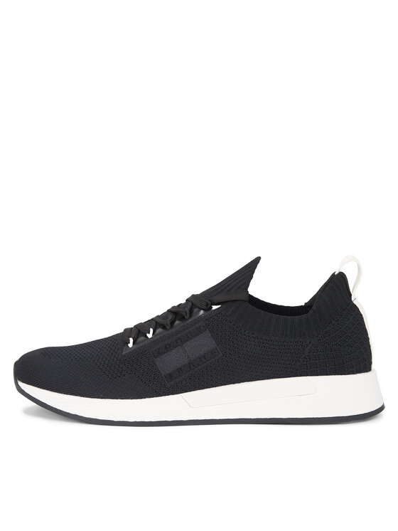 Tommy Jeans Tommy Jeans Αθλητικά Tjm Elevated Runner Knitted EM0EM01382 Μαύρο