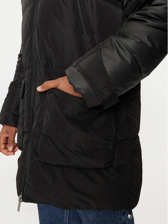 KARL LAGERFELD KARL LAGERFELD Vatovaná bunda 455001 544501 Černá Regular Fit