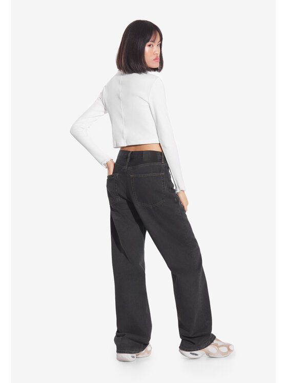 PROSTO. PROSTO. Golf Ribbed Biały Regular Fit