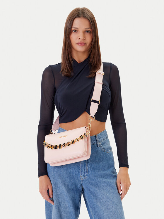 LOVE MOSCHINO LOVE MOSCHINO Дамска чанта JC4072PP1ML1360A Розов