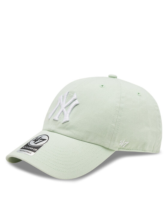 47 Brand 47 Brand Kepurė su snapeliu Mlb New York Yankees ’47 Clean Up W/No Loop Label B-NLRGW17GWS-B0B Žalia