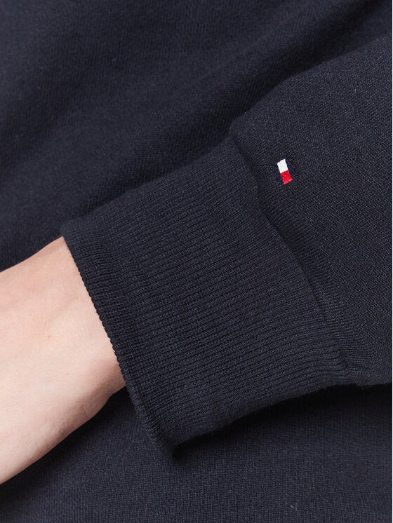 Tommy Hilfiger Tommy Hilfiger Суитшърт UW0UW04521 Тъмносин Regular Fit