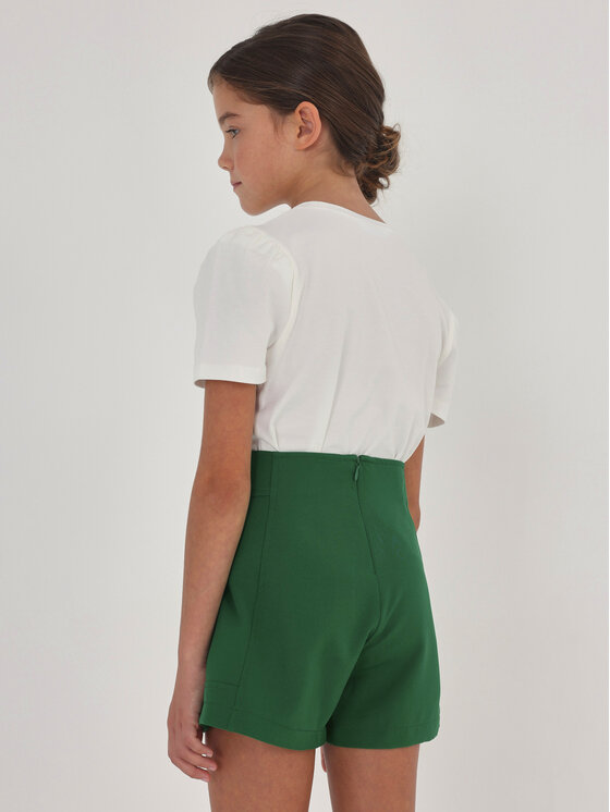 Mayoral Mayoral Pantaloncini di tessuto 6235 Verde