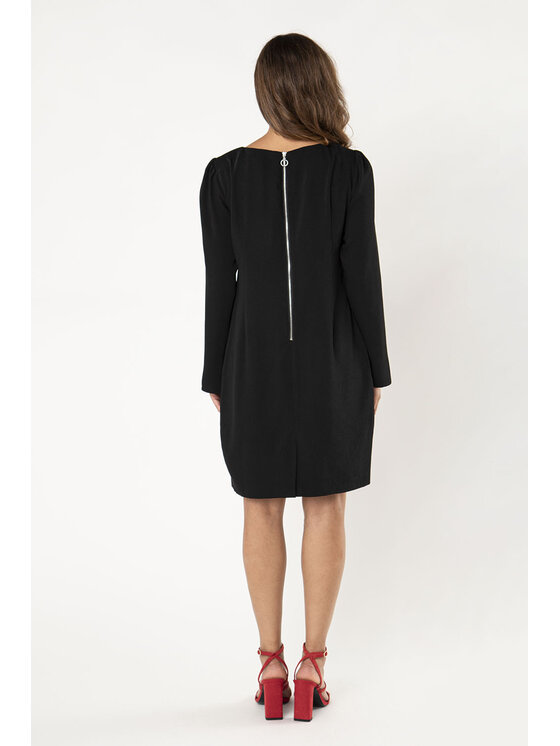 QUIOSQUE QUIOSQUE Každodenné šaty YOUNG DRESS Čierna Regular Fit