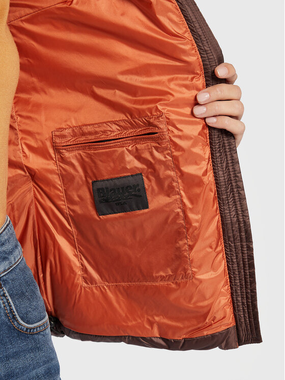 Blauer Blauer Пуховик Courtney BLDC03214 006047 Коричневий Regular Fit