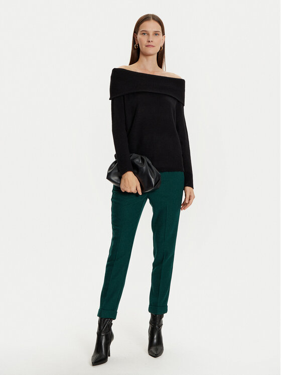 TATUUM Tatuum Kalhoty z materiálu Lilo 2 T2421.155B Zelená Slim Fit