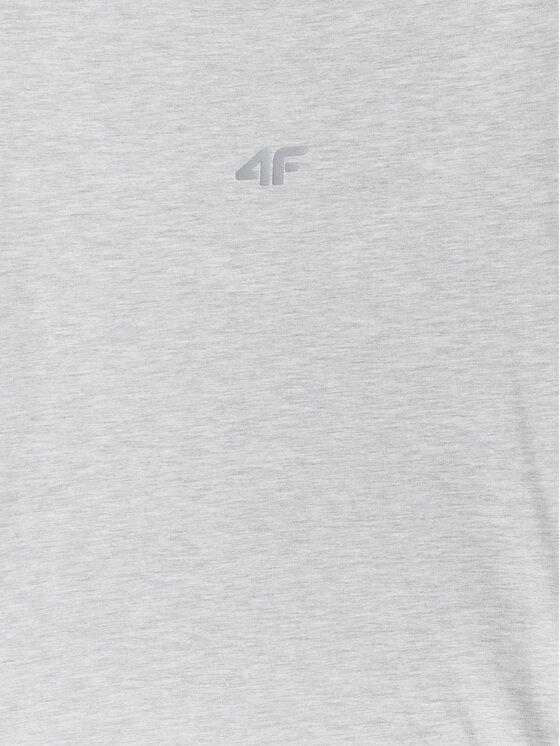 4F 4F T-Shirt NOS Szary jasny Slim Fit