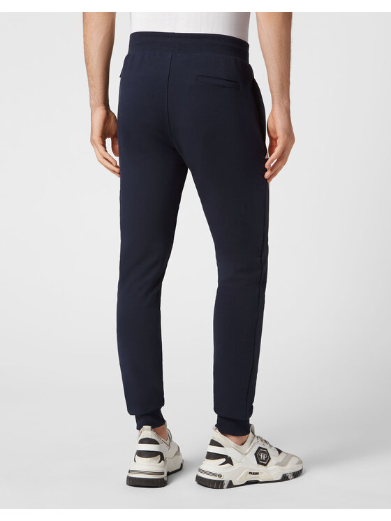 PHILIPP PLEIN PHILIPP PLEIN Jogger nohavice 103 Modrá Jogger Fit