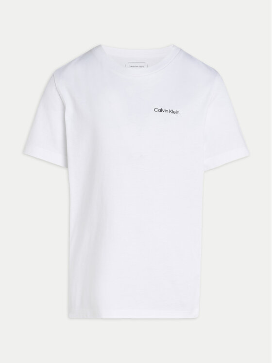 Calvin Klein Jeans Calvin Klein Jeans Póló IU0IU00683 Fehér Regular Fit