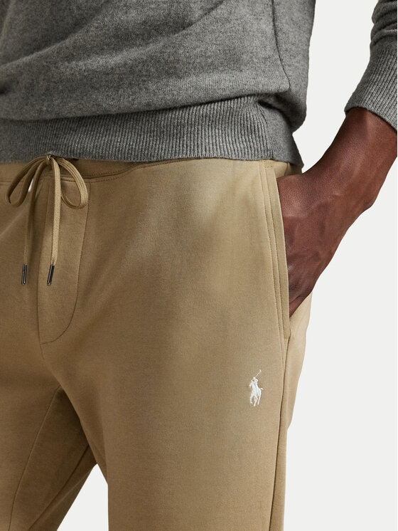 Polo Ralph Lauren Polo Ralph Lauren Spodnji del trenirke 710881518082 Bež Regular Fit